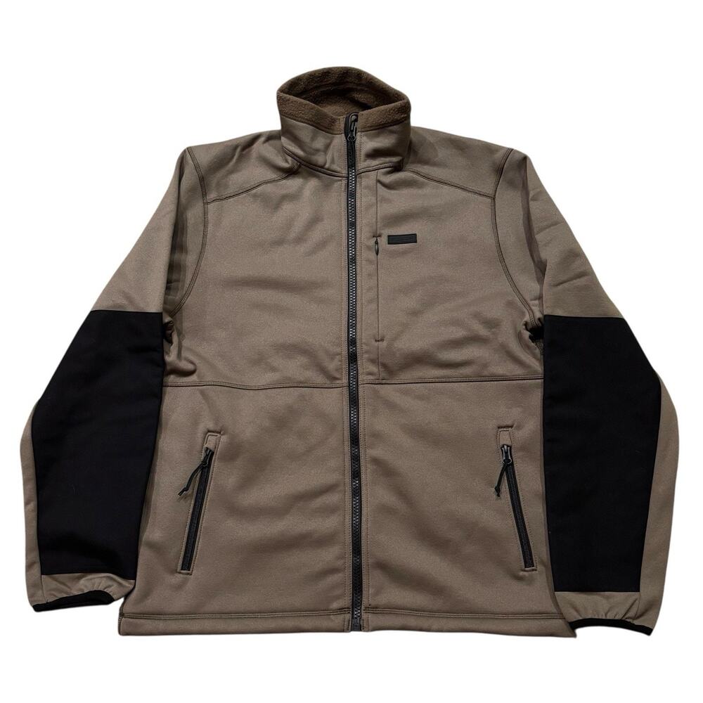 Filson Granite Spire Fleece Jacket Medium Olive Green Relaxed Full Zip NEW